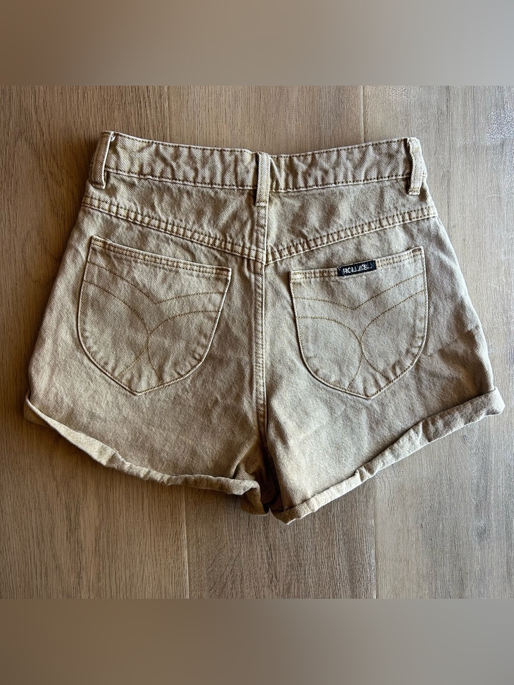 Rolla’s High Rise Slim Dusters Denim Shorts